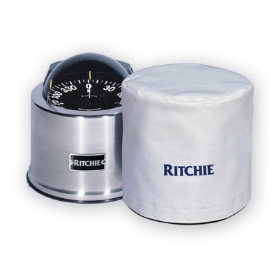 Cubierta de Compás Ritchie GM-5-C GlobeMaster de 5" para Montaje en Bitácora - Blanco